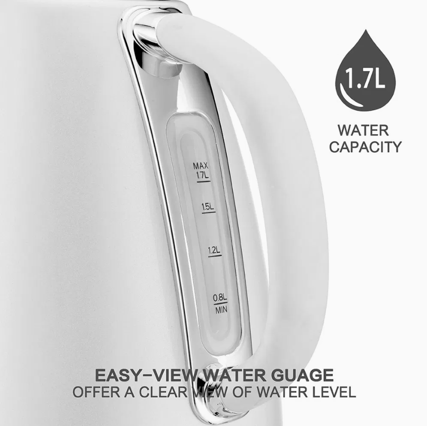 High Quality Boil-Dry Protection 1.7L Hot Water Kettle Electric Kettle for Household Use