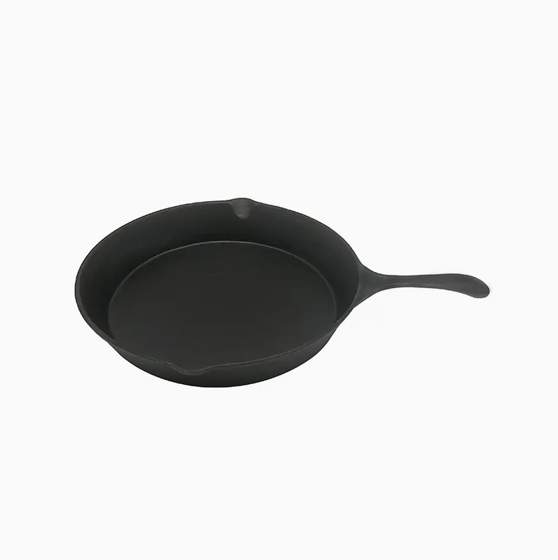 Outdoor Camping Cast Iron Dutch Oven Set——Large frying pan