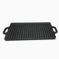Outdoor Camping Cast Iron Dutch Oven Set——Large-sized frying pan