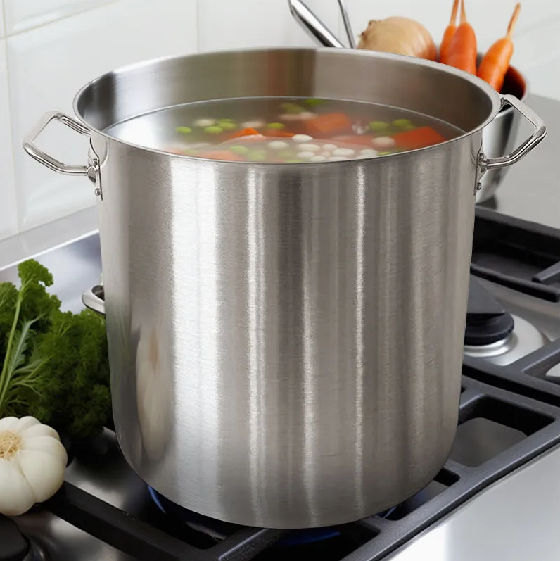 Daosheng Metal Good Price Stock Pot Large Commercial Stainless Steel Water Pot