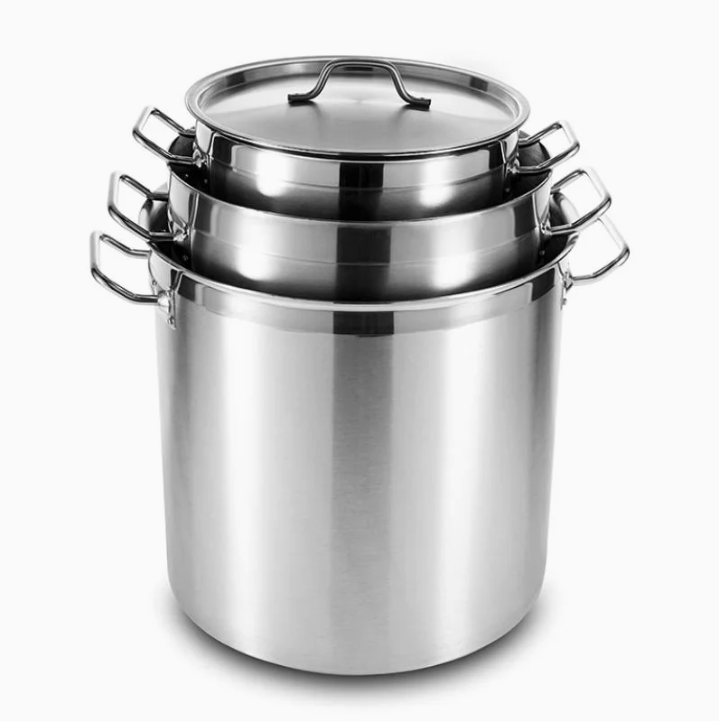 Daosheng Metal Good Price Stock Pot Large Commercial Stainless Steel Water Pot