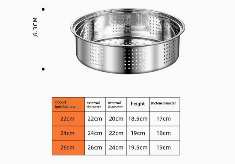 Stainless Steel Cooking Pot Sets Large-Capacity Soup Pots Kitchen Stock Pot Cookware