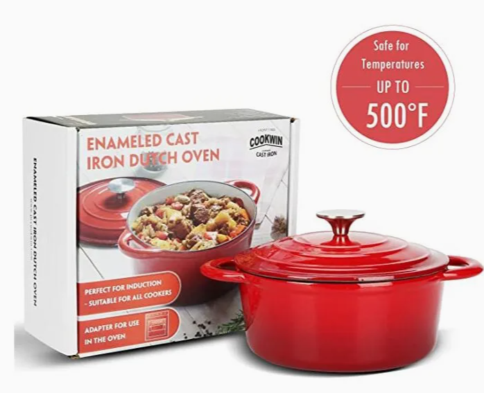 2.7L Cast Iron Casserole/Cast Iron Cookware
